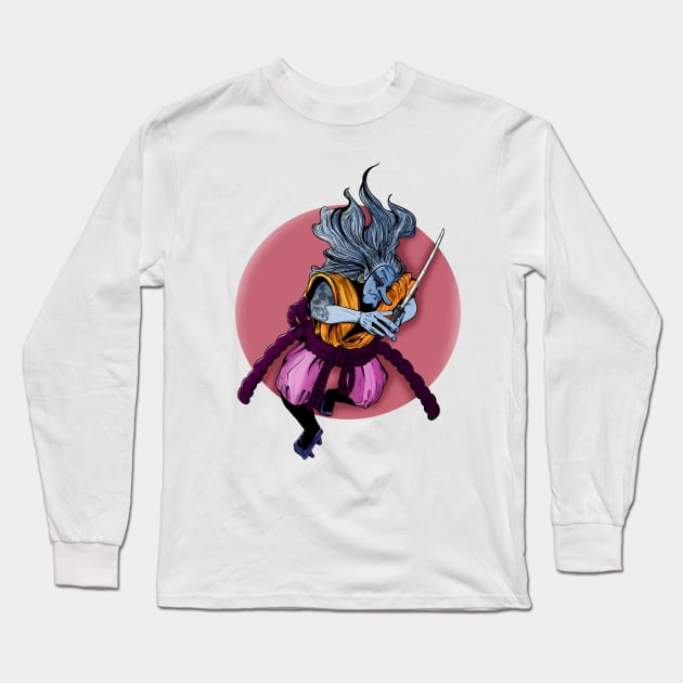 Tengu Flabber Long Sleeve T-Shirt by GodPunk